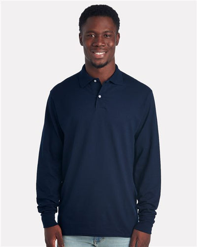JERZEES - Dri-Power® Long Sleeve Polo - 437LR
