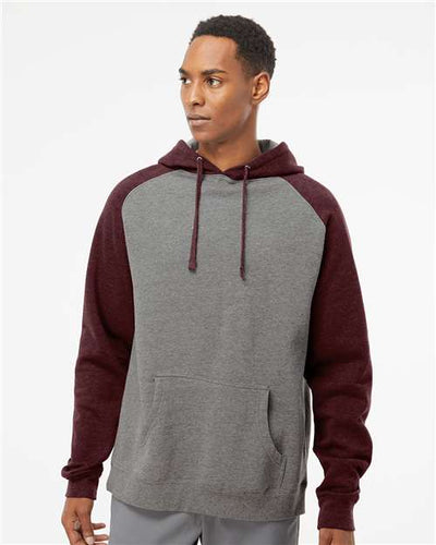 Independent Trading Co. - Raglan Hooded Sweatshirt - IND40RP