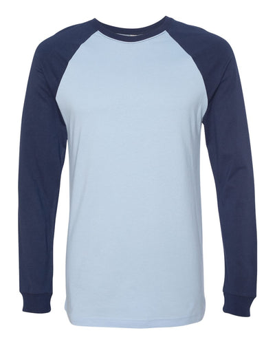 BELLA + CANVAS Long Sleeve Jersey Baseball Tee - 3000