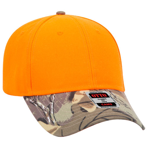 OTTO CAP Camouflage 6 Panel Low Profile Baseball Cap