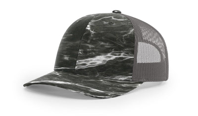 Richardson 112P Camo MOSSY OAK ELEMENTS BLACKTIP/CHARCOAL