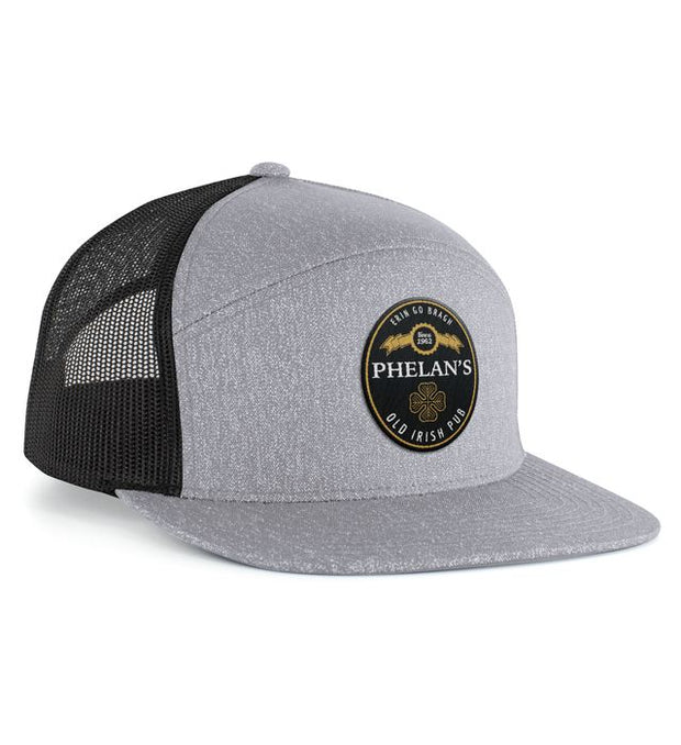 PACIFIC HEADWEAR P710 Heather 6-Panel Arch Snapback
